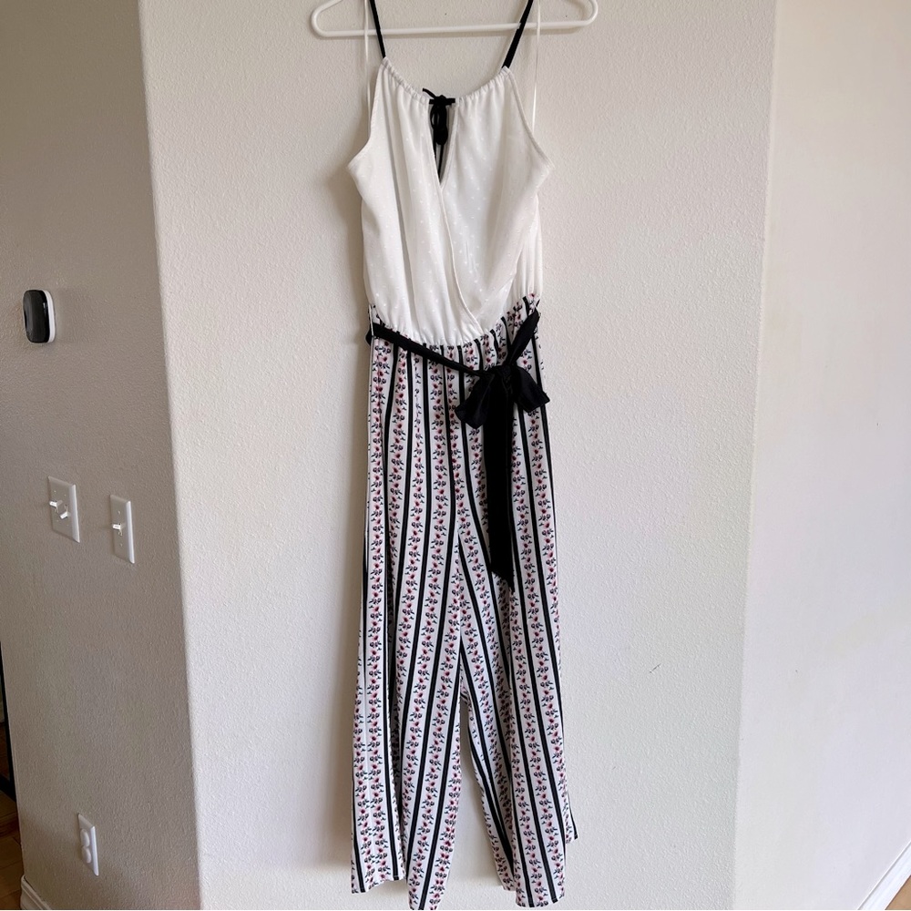 Candie’s Sleeveless Wide Leg Pant Jumpsuit